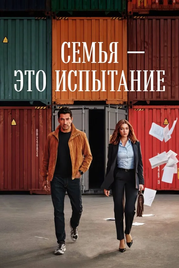 Семья - это испытание постер